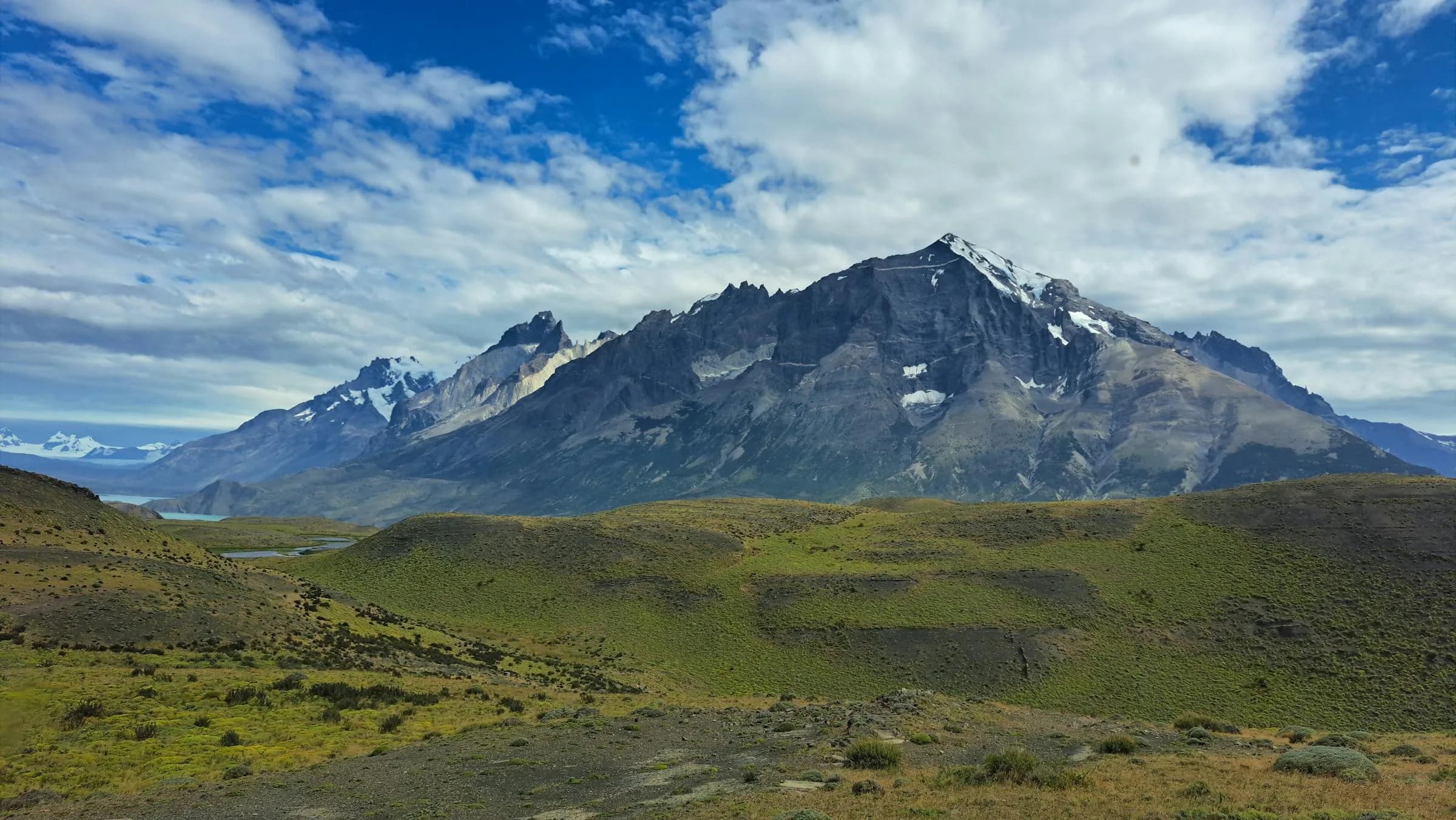 Andes mountains in Patagonia