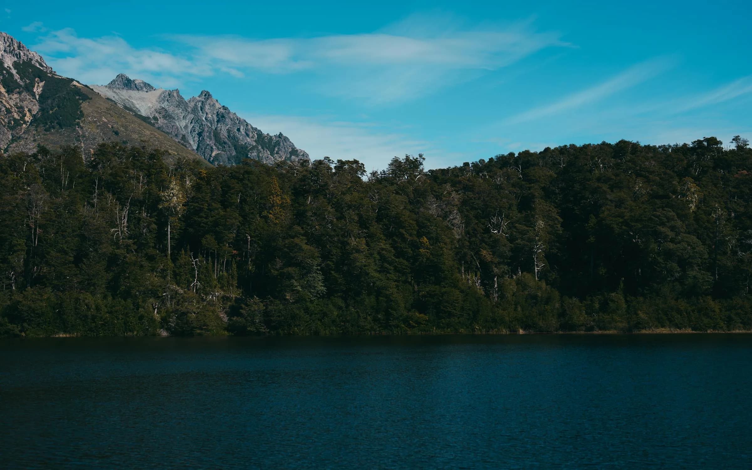 Lake and mountain view near Bariloche