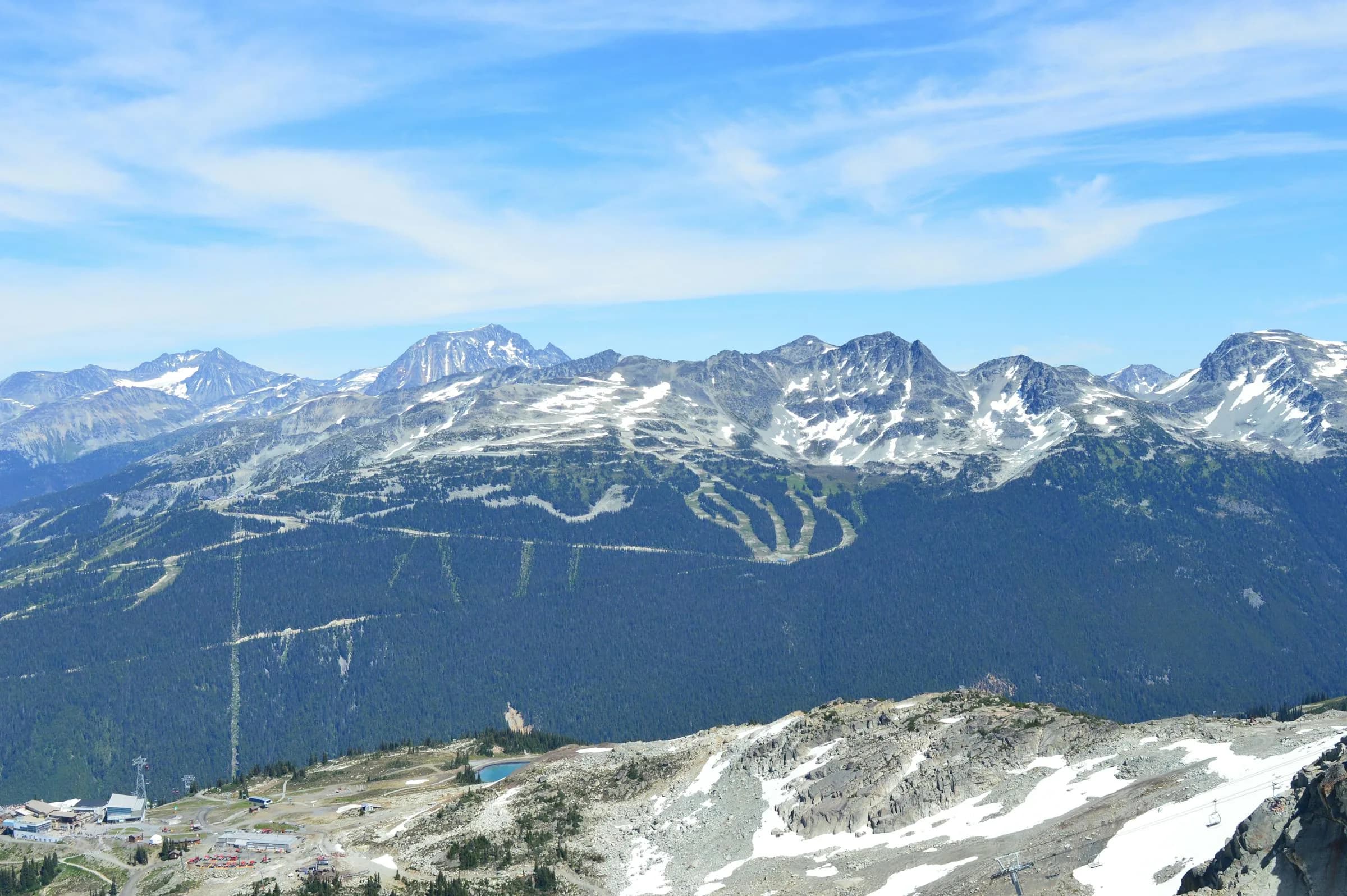 Mountain landscape near Whistler, BC