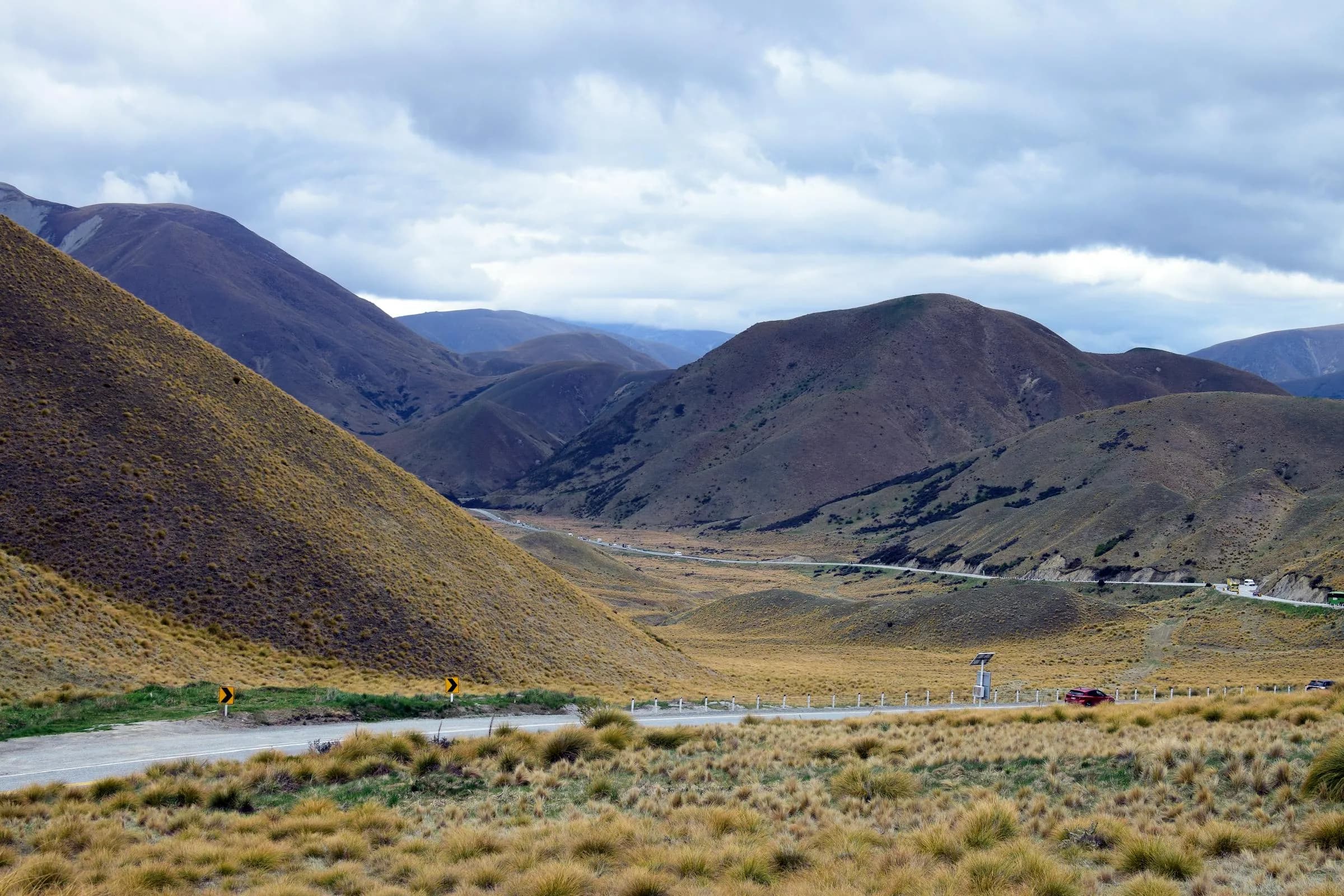 Mountain landscape in New Zealand