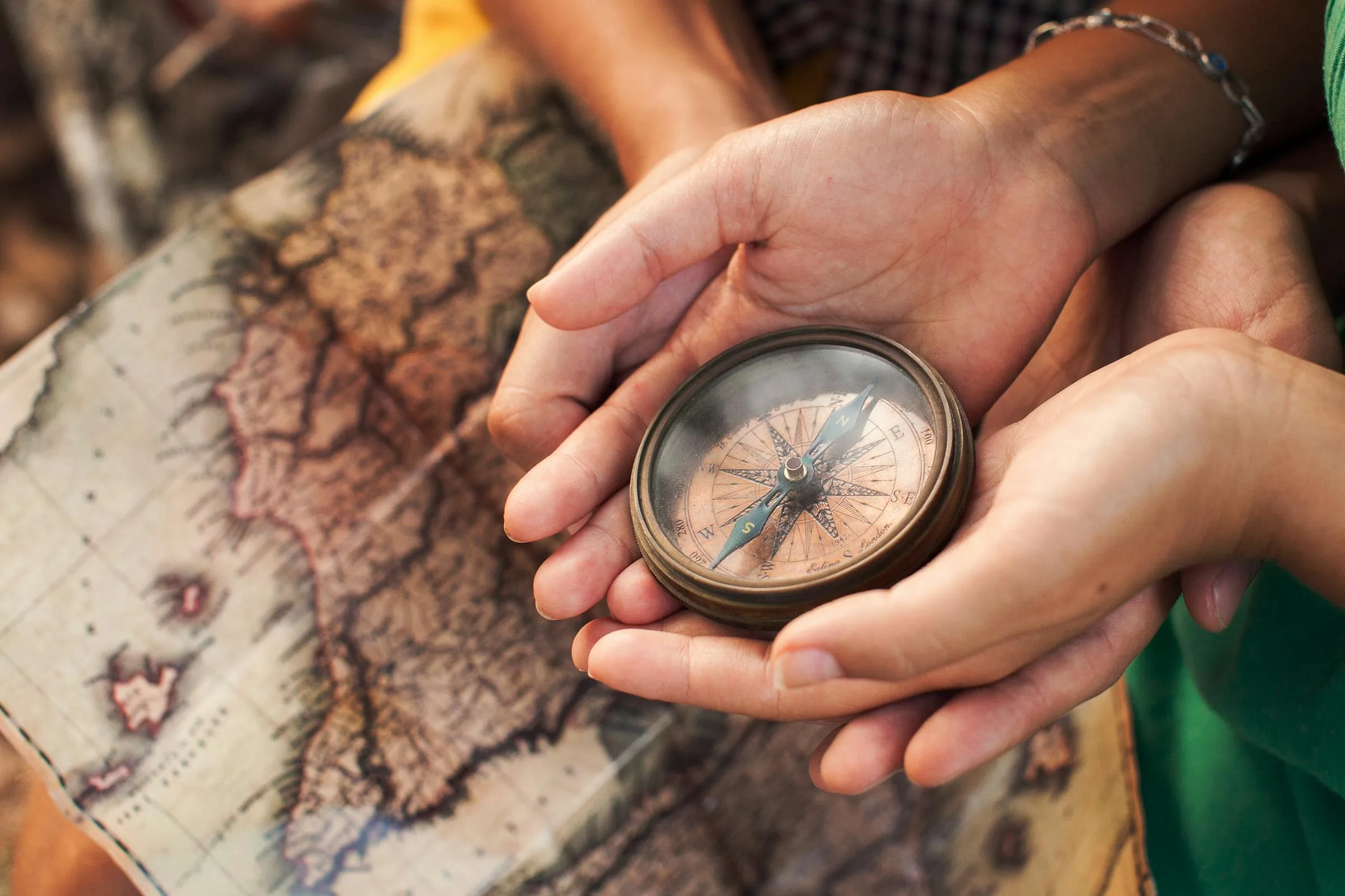 Compass and topo map — the planning that earns Approved Ground
